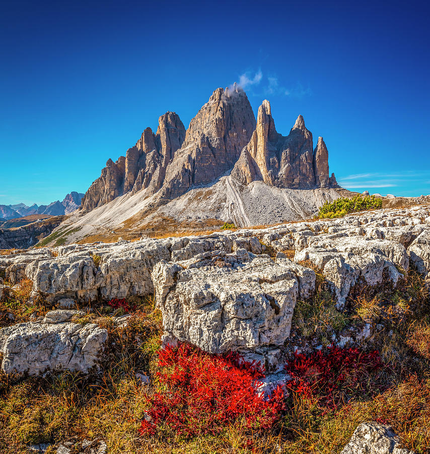 Italy, Veneto, Belluno District, Alps, Dolomites, Sesto Dolomites ...