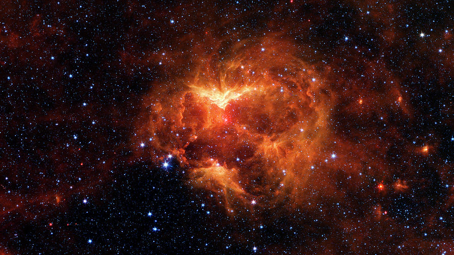Jack-o-lantern Nebula #1 Photograph by Science Source