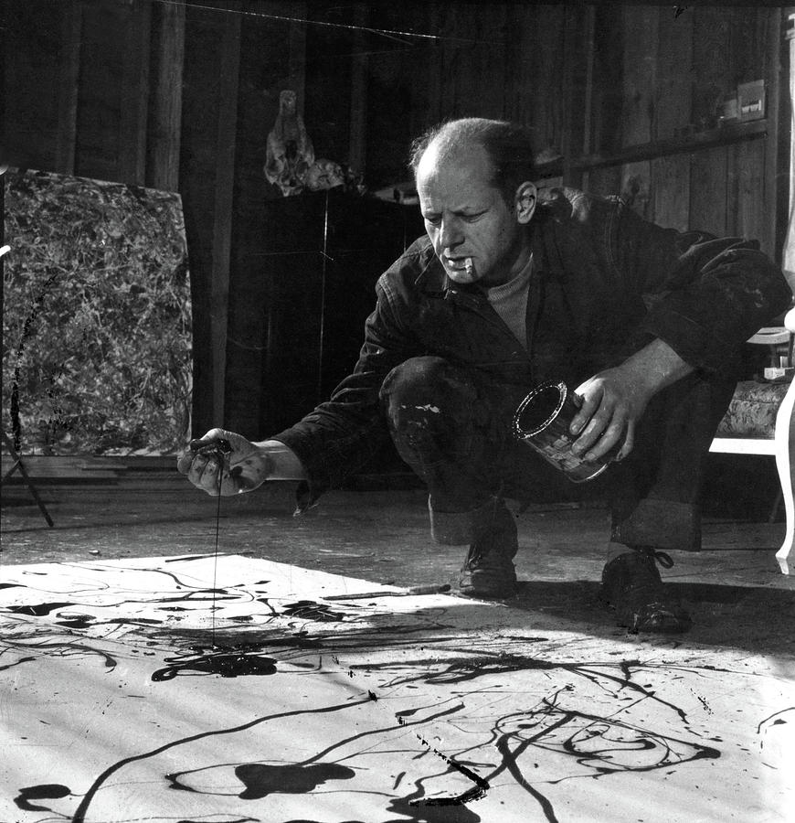 Jackson Pollock #1 Photograph by Martha Holmes