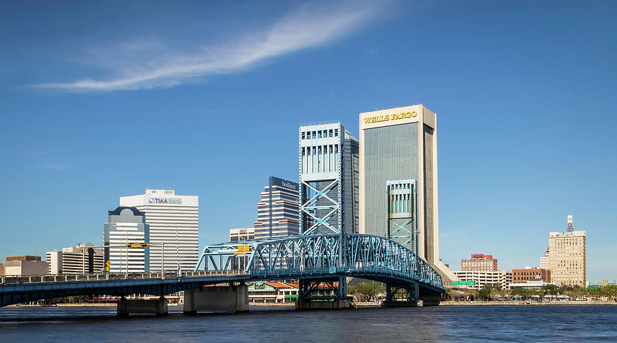 Jacksonville Skyline Photograph by Tony Fruciano - Fine Art America