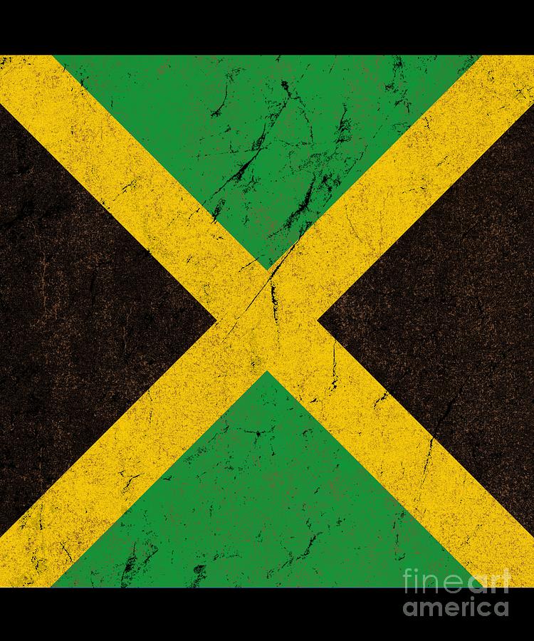 Jamaica Flag Digital Art by Flippin Sweet Gear
