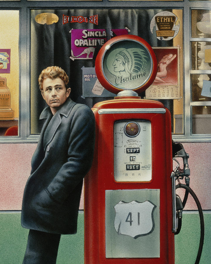 James Dean Painting by Chris Consani - Fine Art America