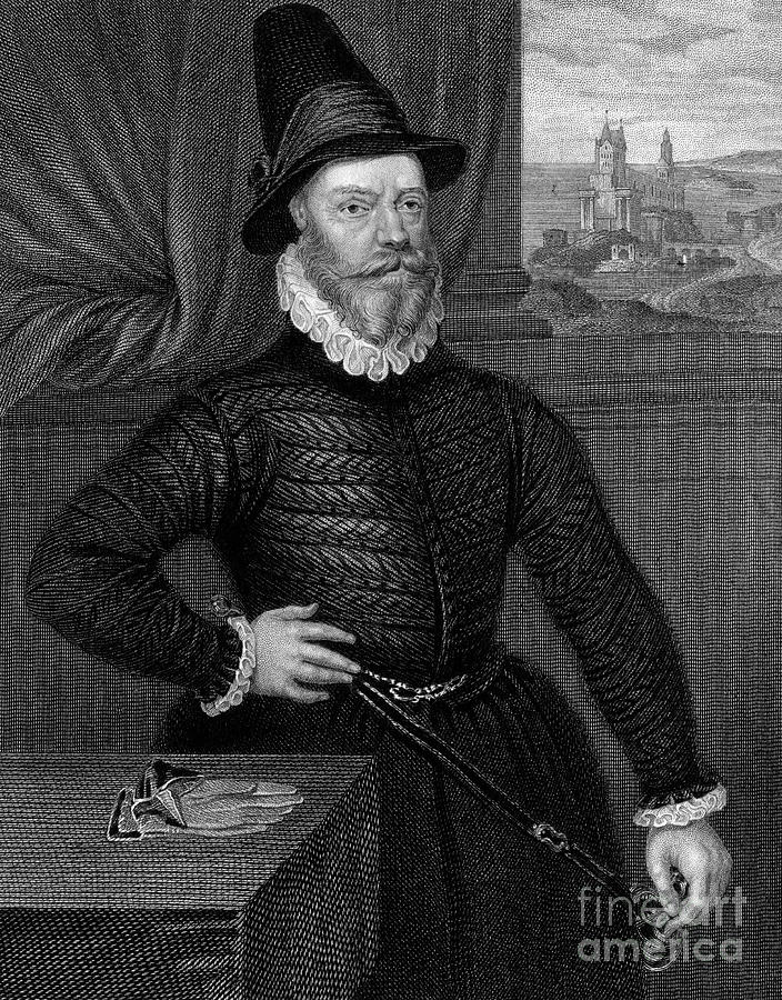 James Douglas, 4th Earl Of Morton #1 Drawing by Print Collector