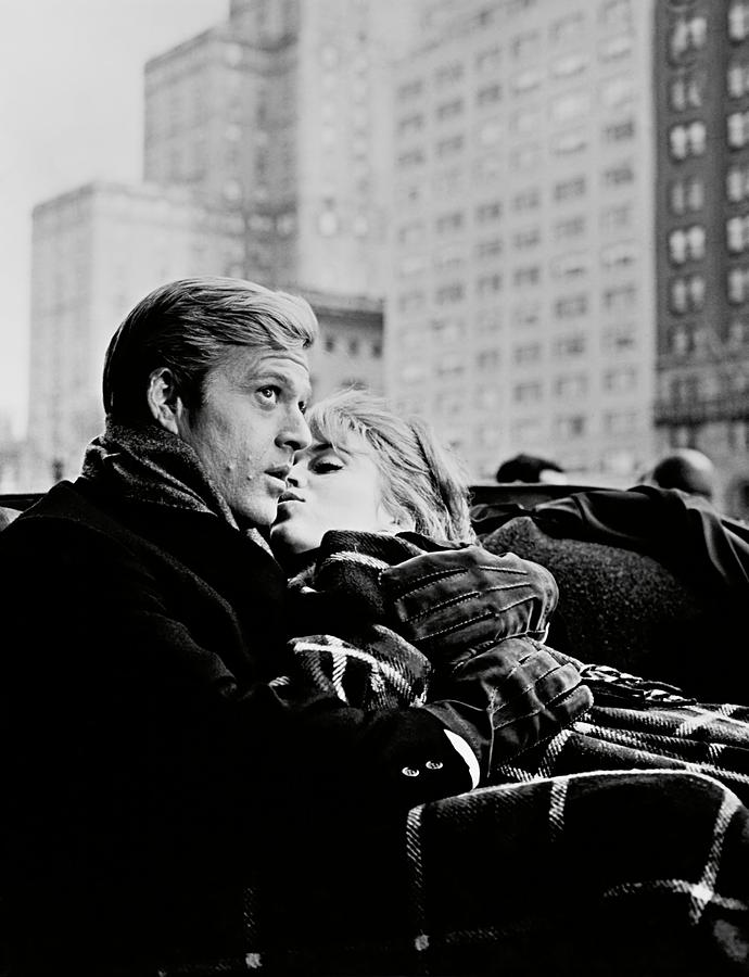Jane Fonda Photograph - JANE FONDA and ROBERT REDFORD in BAREFOOT IN THE PARK -1967-. #1 by Album