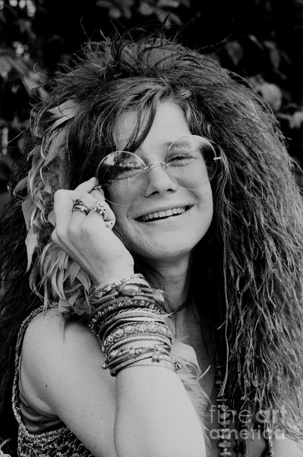 New York City Photograph - Janis Joplin At The Hotel Chelsea In Nyc #1 by The Estate Of David Gahr
