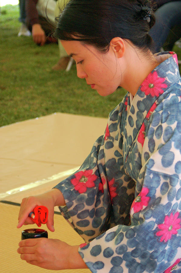 Japanese Tea Ceremony #1 Photograph by James Kirkikis