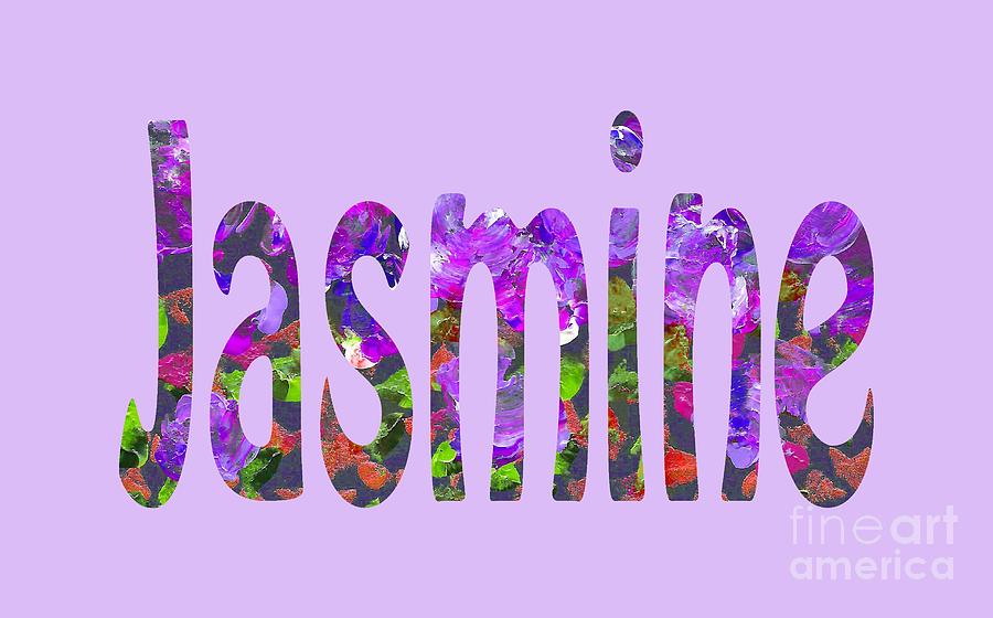 Jasmine Digital Art by Corinne Carroll