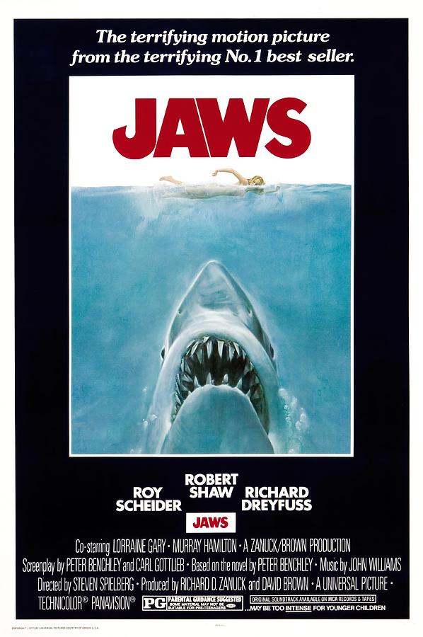 Jaws Photograph - Jaws -1975-. #1 by Album