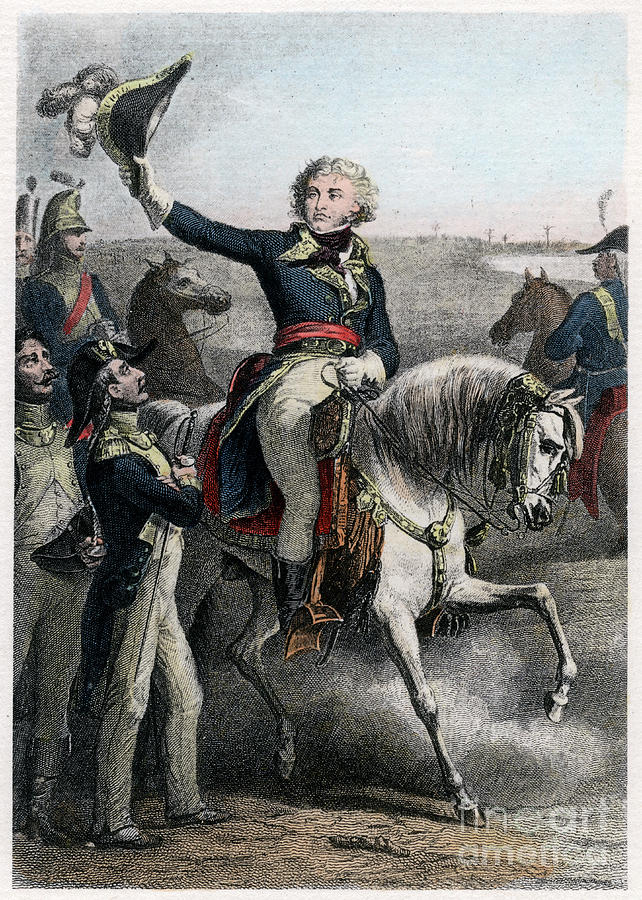 Horse Drawing - Jean Baptiste Kléber, French General by Print Collector