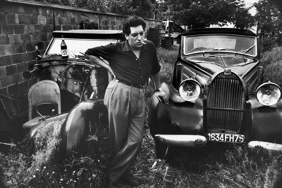 Car Photograph - Jean-Paul Riopelle #1 by Loomis Dean