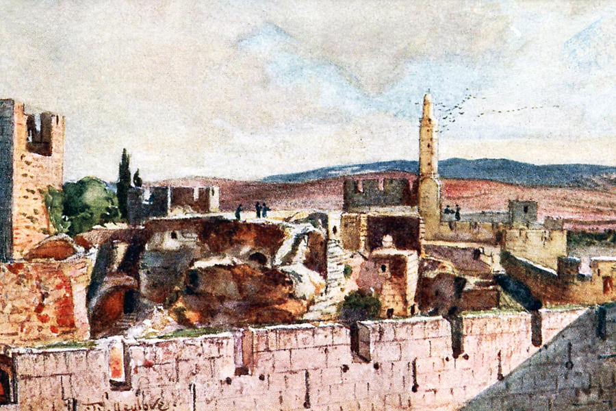 Jerusalem Citadel Photograph