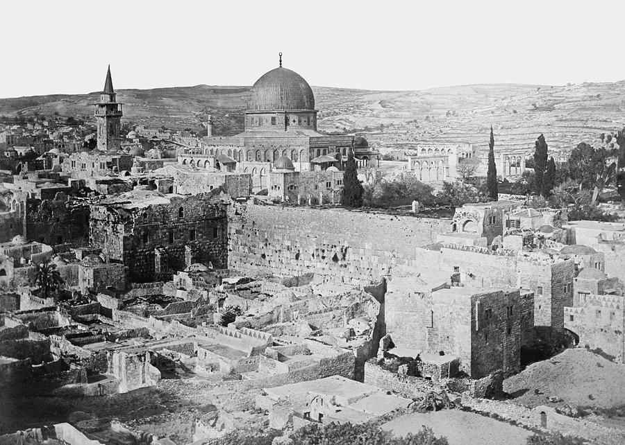 Jerusalem in 1857 #1 Photograph by Munir Alawi