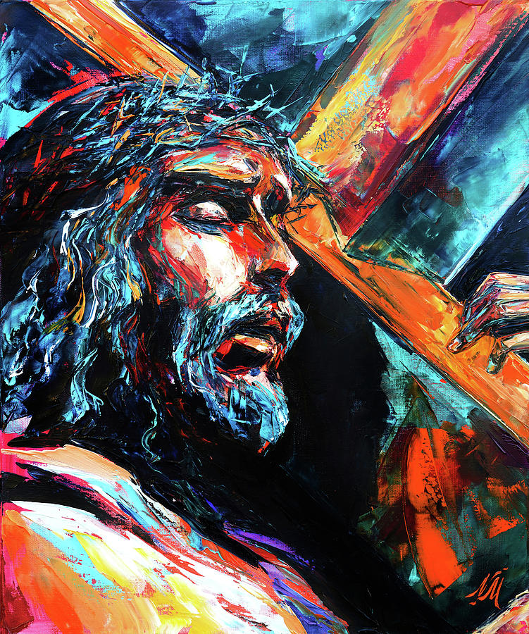 Jesus Christ Painting by Natasha Mylius.