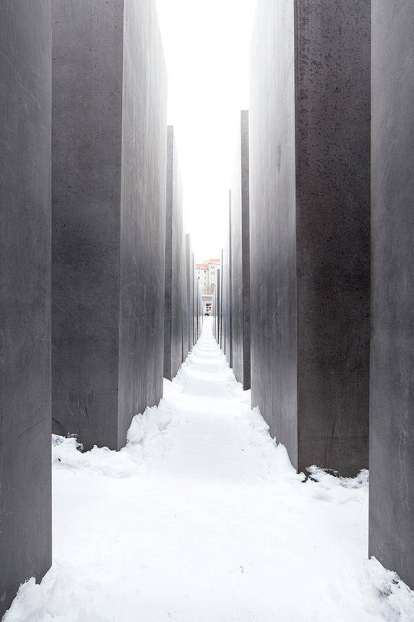 Jewish Memorial, Berlin, Germany #1 Photograph by David Clapp