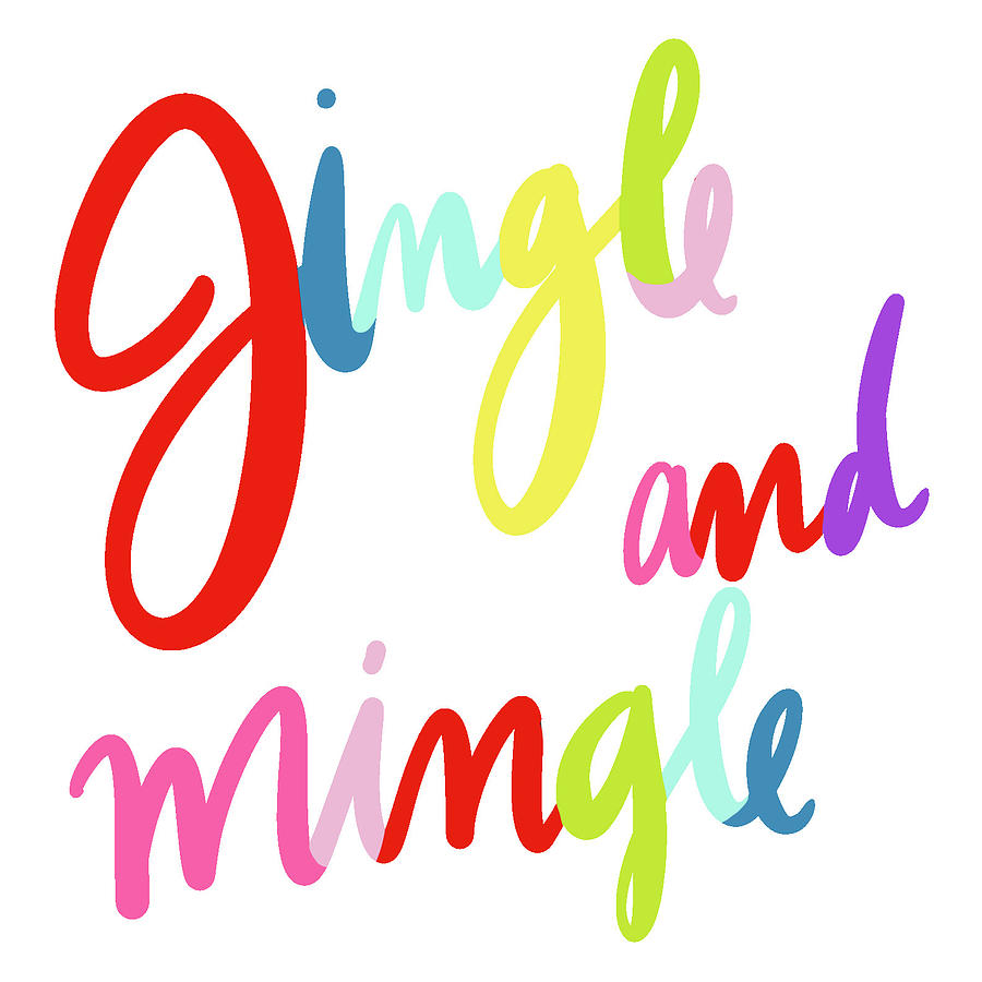 Jingle And Mingle #1 Digital Art by Sd Graphics Studio