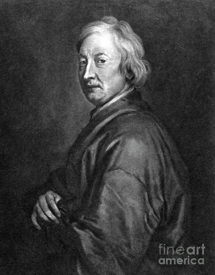 John Dryden, 17th Century English Poet #1 Drawing by Print Collector
