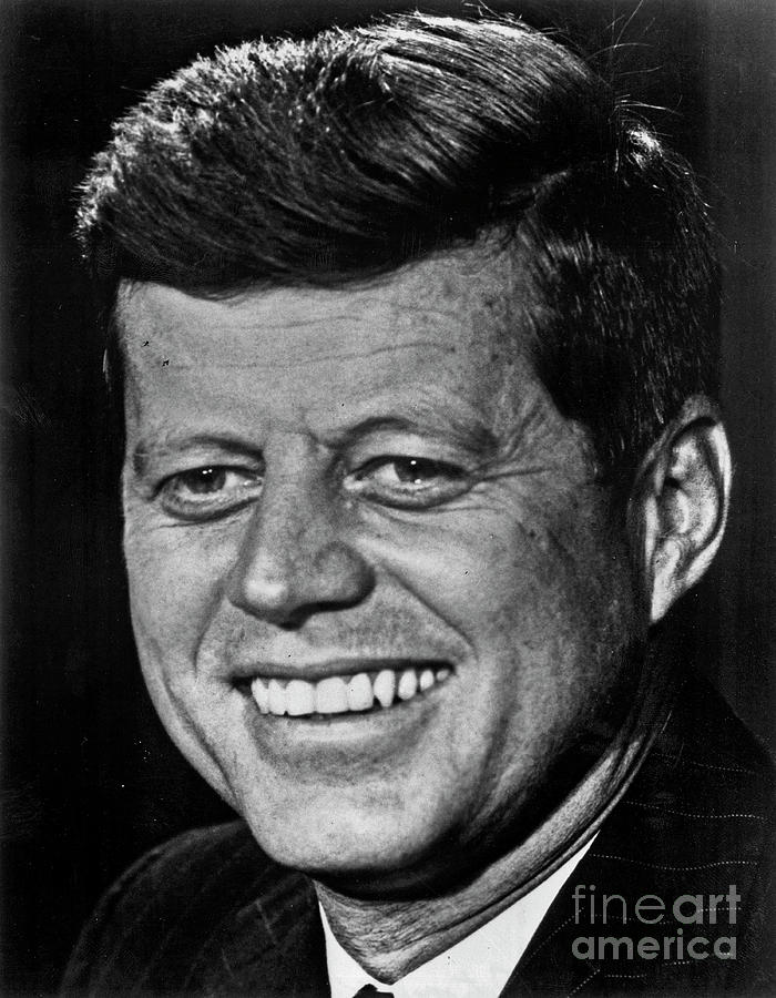 John F Kennedy Photograph by Atlas Photo Archive | Fine Art America