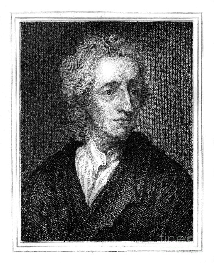 John Locke, English Philosopher #1 Drawing by Print Collector