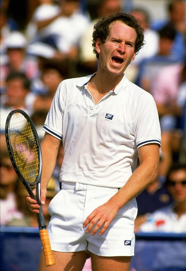 John Mcenroe #1 Photograph by Getty Images