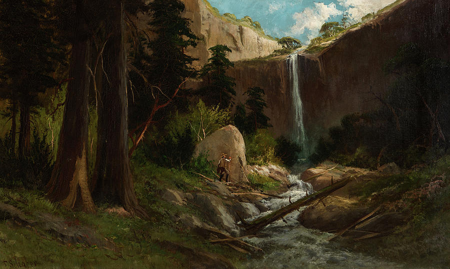 John Muir's Valley, Yosemite Painting by Frederick Schafer Fine Art