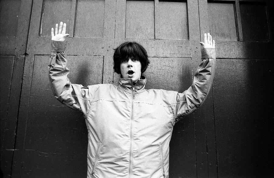 John Squire Photographed In Ireland 1997 #1 Photograph by Martyn Goodacre