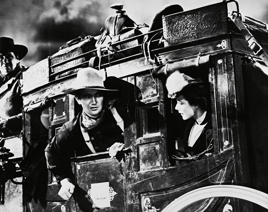 JOHN WAYNE in STAGECOACH -1939-. #1 Photograph by Album