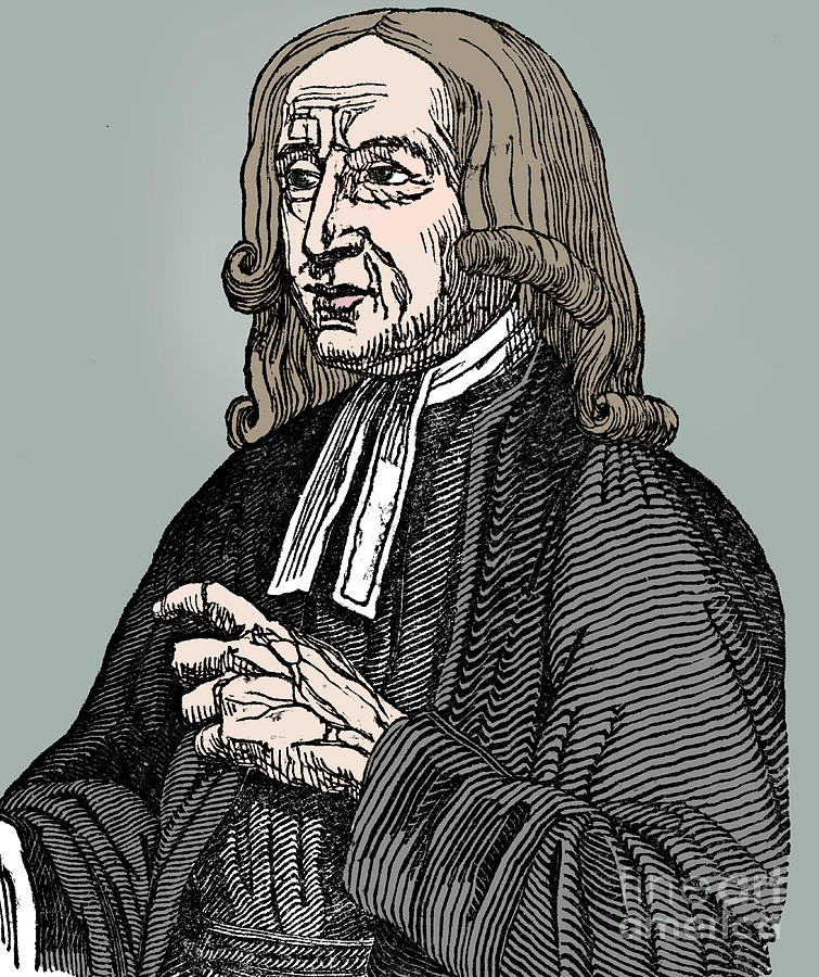 John Wesley 18th Century English #1 Drawing by Print Collector