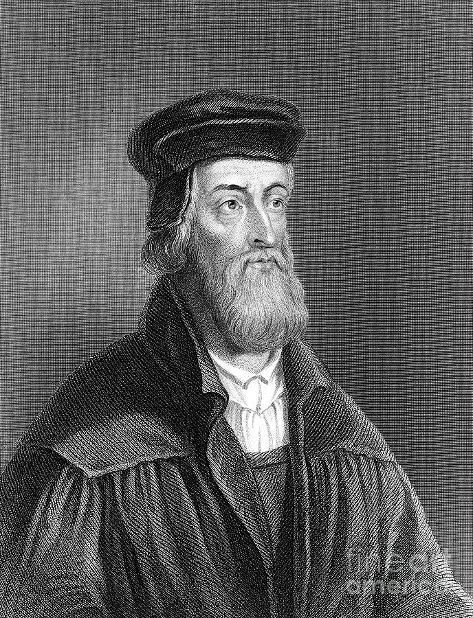 John Wycliffe, 14th Century English #1 Drawing by Print Collector