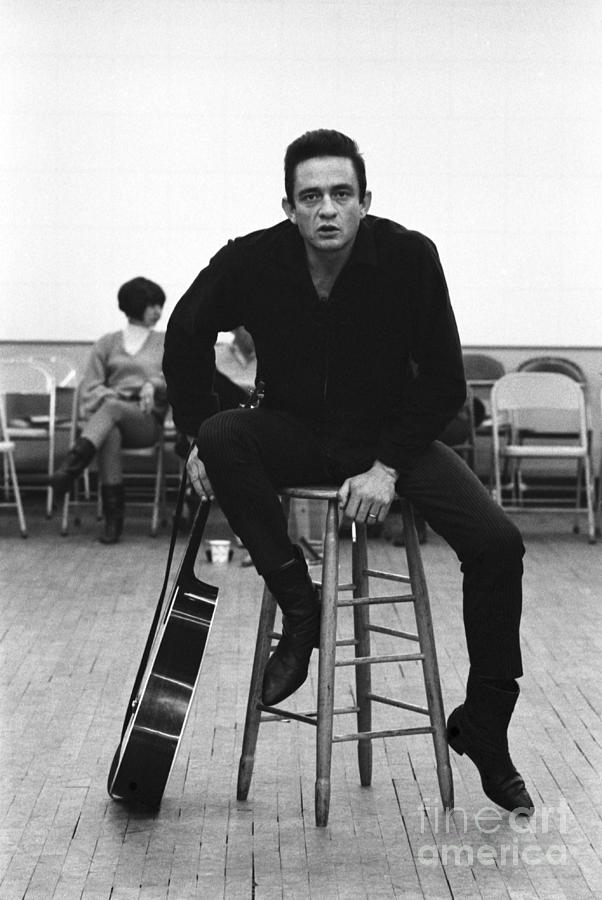 Johnny Cash On The Jimmy Dean Show #1 Photograph by The Estate Of David Gahr Johnny Cash On The Jimmy Dean Show #1 Photograph by The Estate Of David Gahr