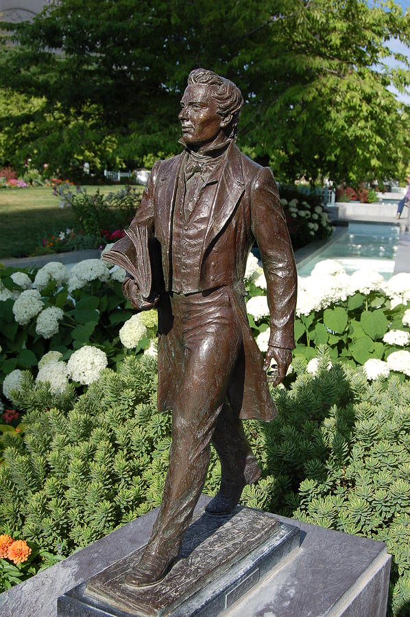 Joseph Smith Statue Digital Art by Jared Davies - Fine Art America