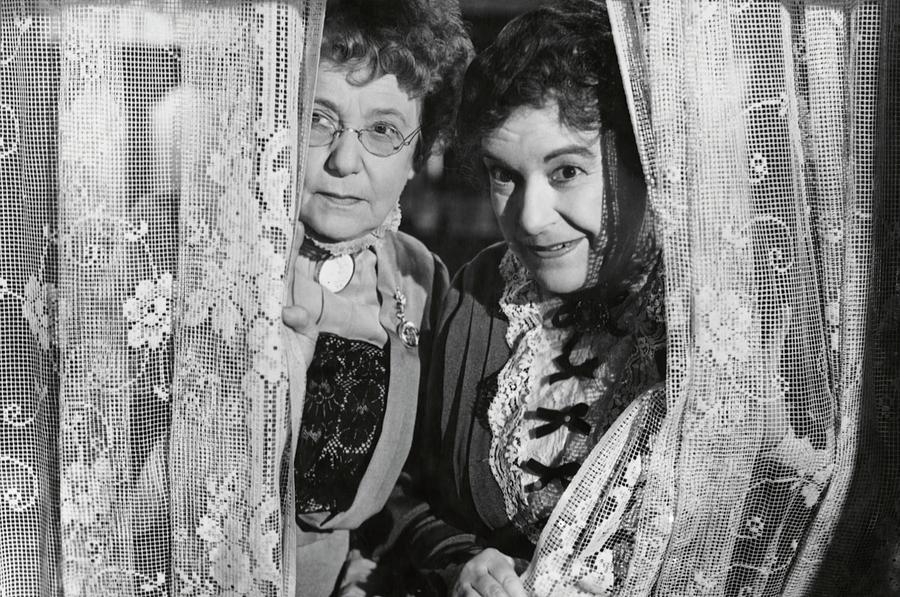 JOSEPHINE HULL and JEAN ADAIR in ARSENIC AND OLD LACE -1944-. #1 Photograph by Album