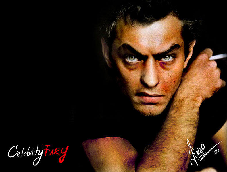 Jude Law Digital Art - Jude Law by Queso Espinosa Jude Law Digital Art - Jude Law by Queso Espinosa