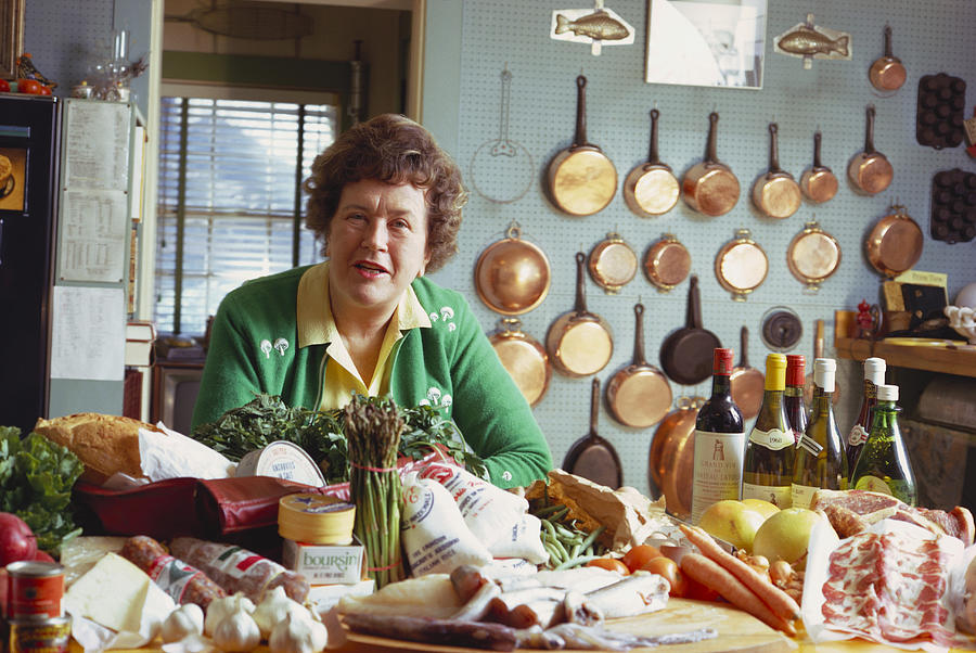 Julia Child #1 Photograph by Hans Namuth
