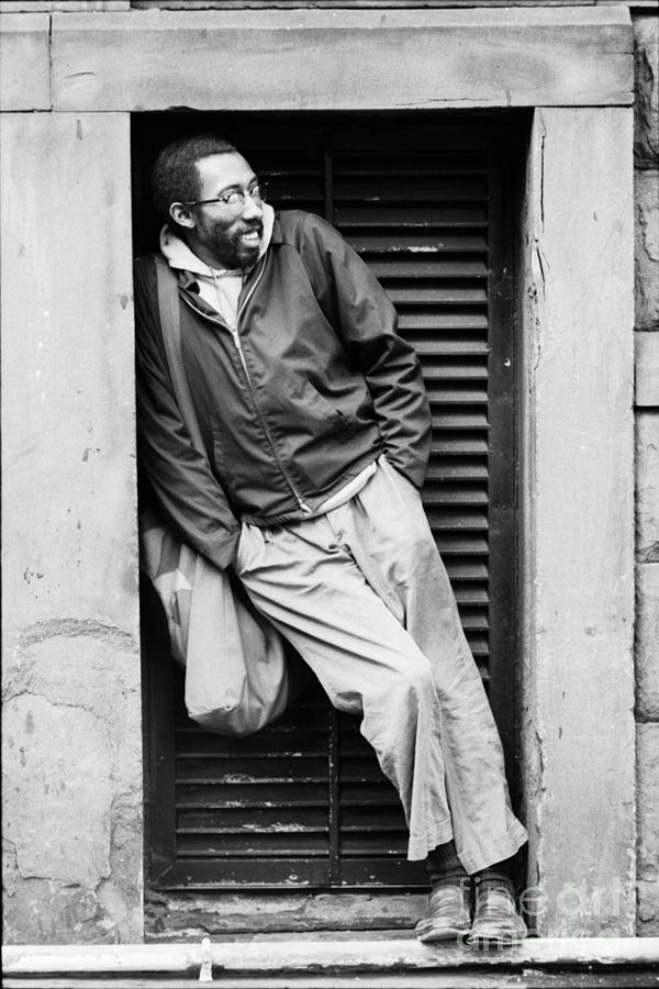 Julius Lester In New York City Photograph By The Estate Of David Gahr Fine Art America