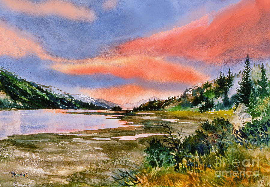 Juneau Painting by Teresa Ascone
