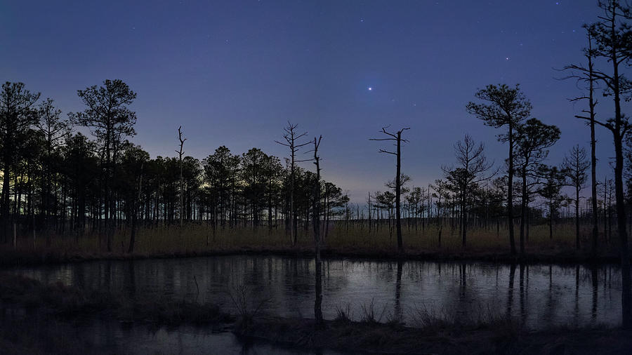 Jupiter Shines Through  #1 Photograph by Robert Fawcett