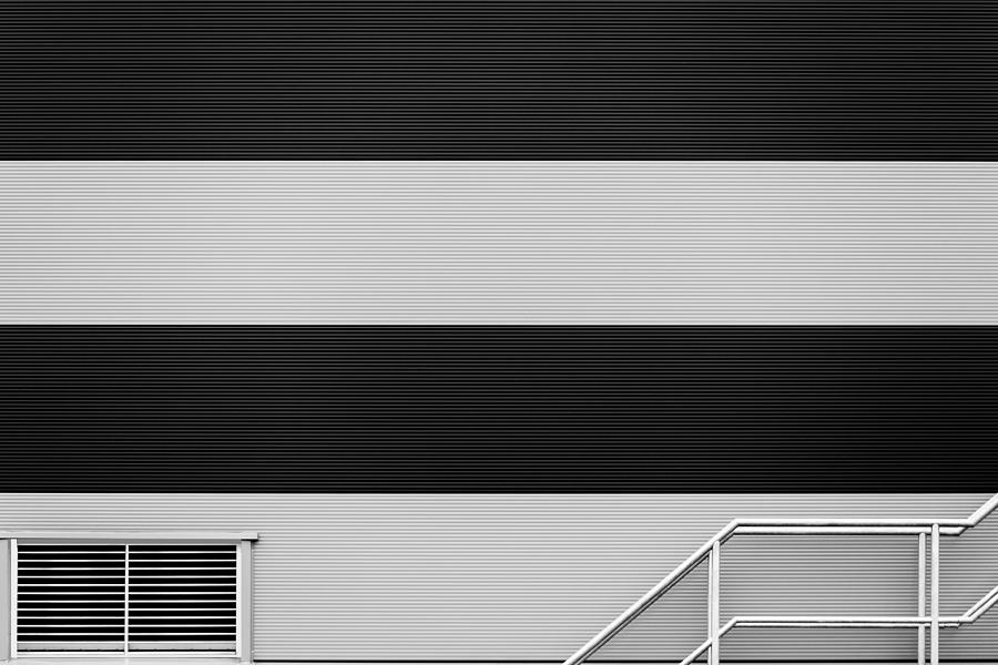 Just Lines #1 Photograph by Jan Niezen