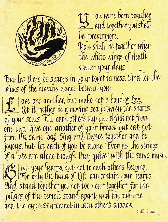 Kahlil Gibran by Valerie Bassett Kahlil Gibran by Valerie Bassett