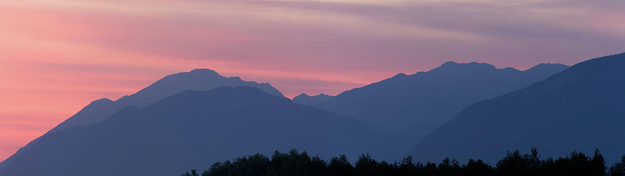 Kamnik Alps sunset #1 Photograph by Ian Middleton