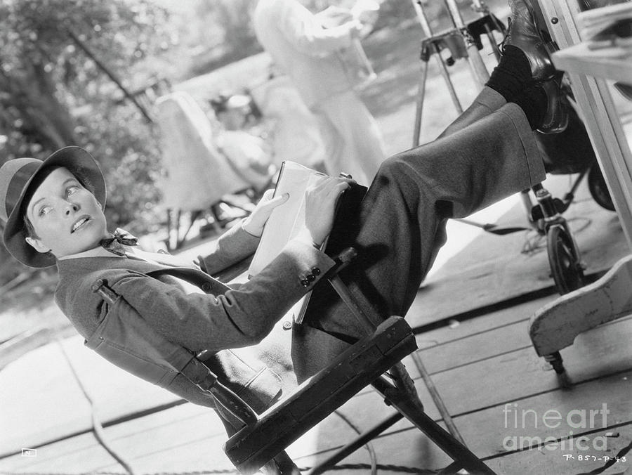Katharine Hepburn Dressed As A Man #1 Photograph by Bettmann