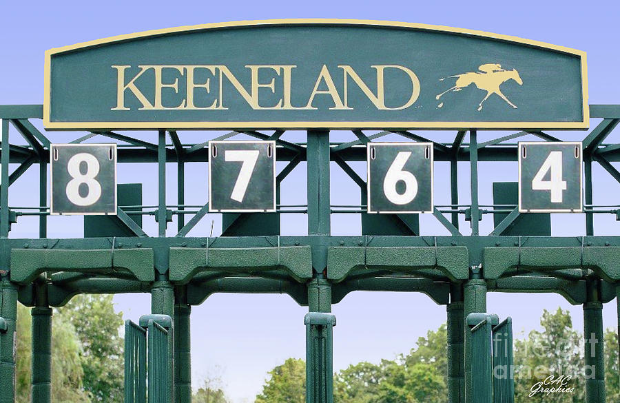 Keeneland Starting Gate Photograph By Cac Graphics