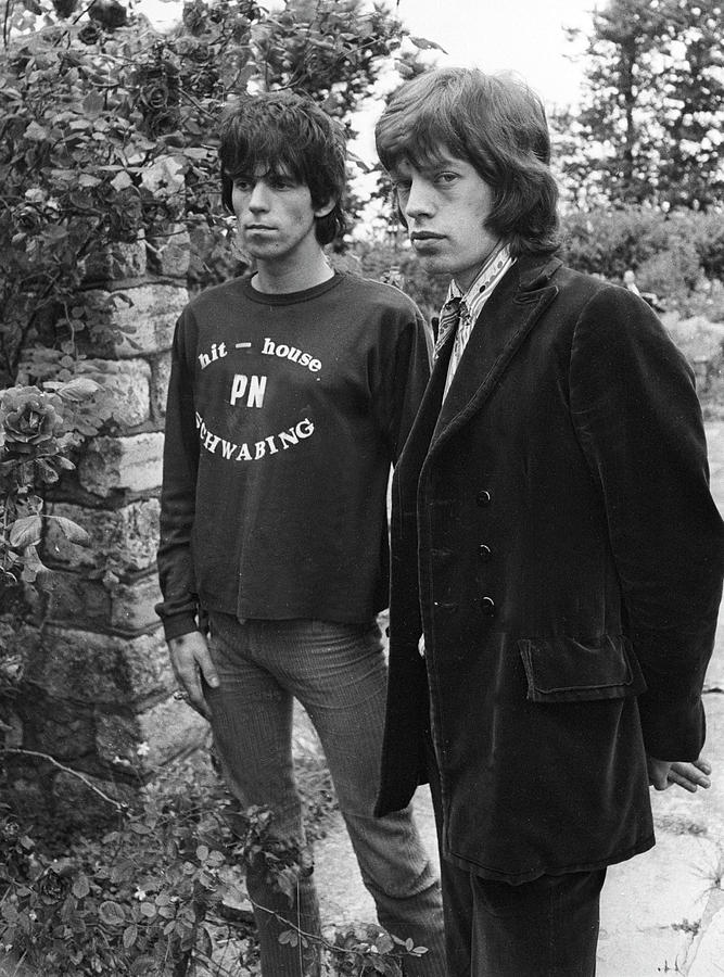 Keith Richards and Mick Jagger exclusive image from 1967 by Davi ...