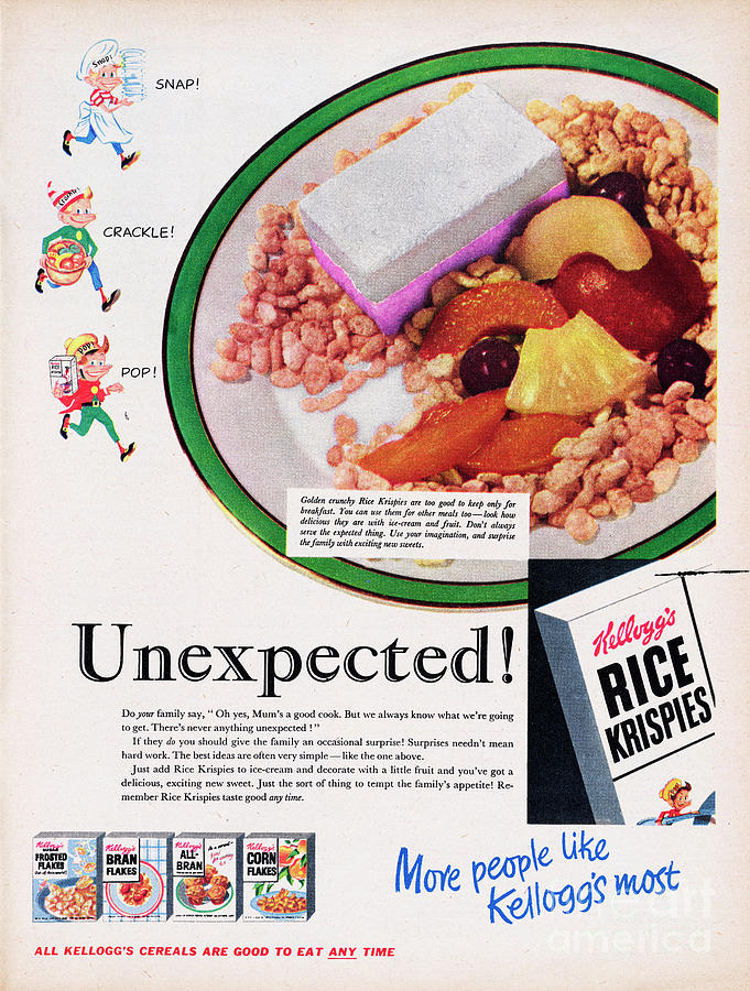 Kelloggs Rice Krispies #1 Photograph by Picture Post