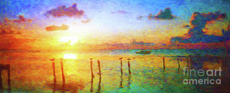 Key Largo Sunset by Jerome Stumphauzer Key Largo Sunset by Jerome Stumphauzer