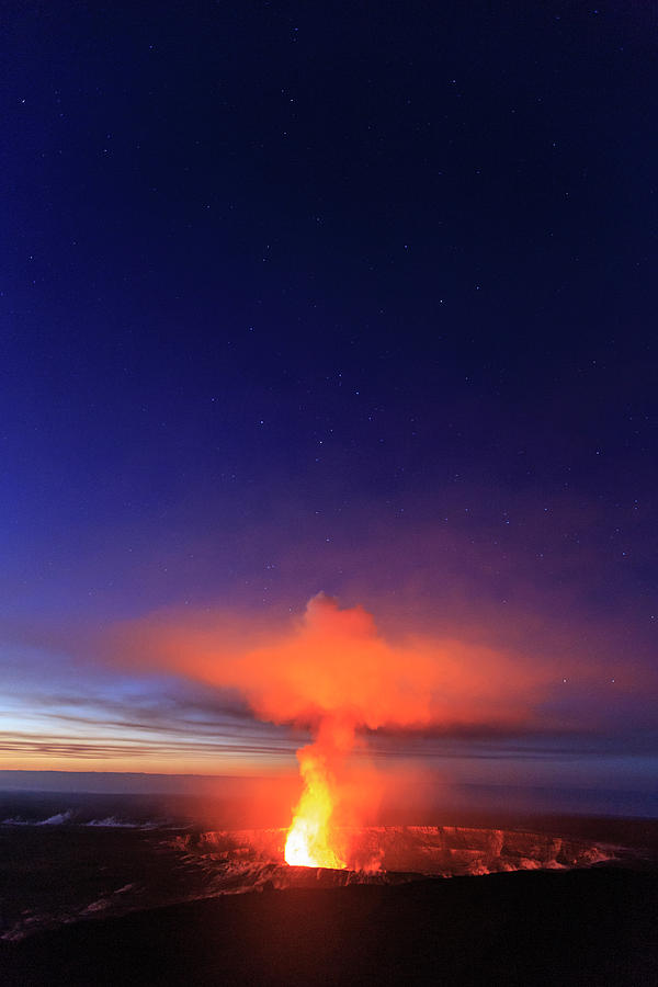 Active Photograph - Kilauea Overlook, Viewing One by Stuart Westmorland Active Photograph - Kilauea Overlook, Viewing One by Stuart Westmorland