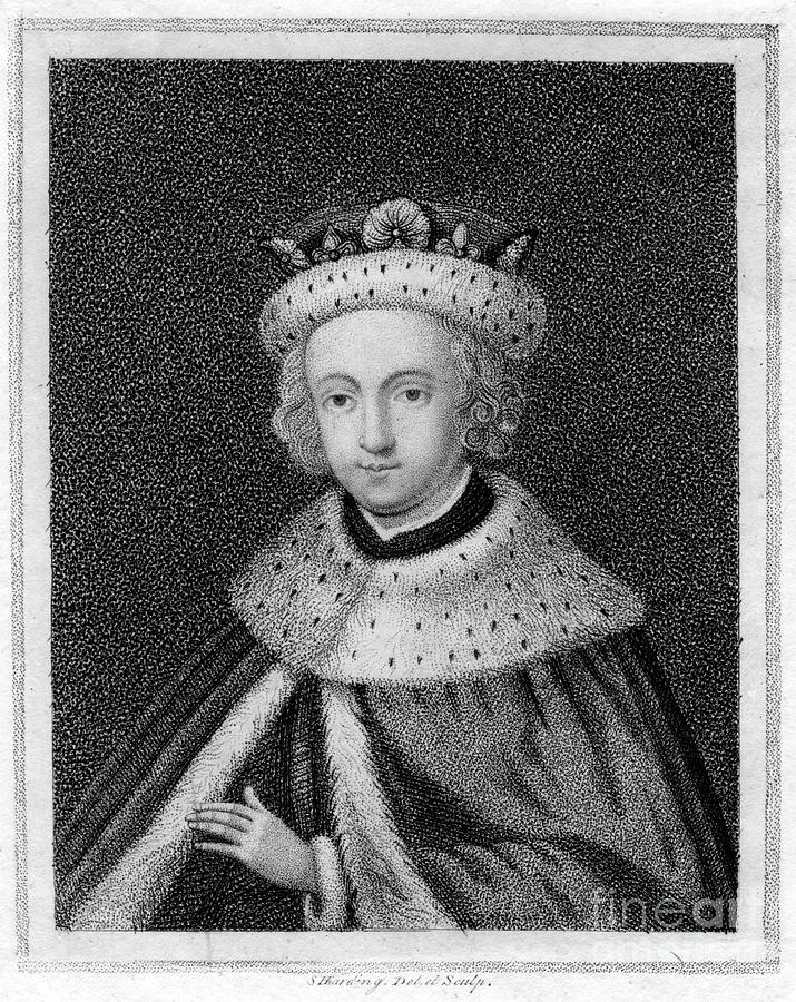 King Edward V Of England #1 Drawing by Print Collector