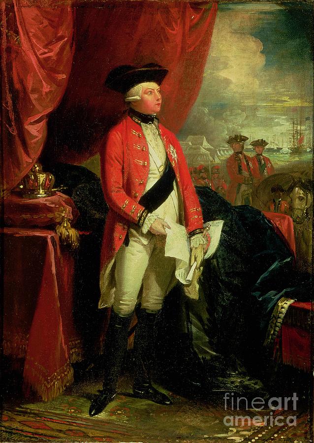 King George IIi Painting By Benjamin West - Fine Art America