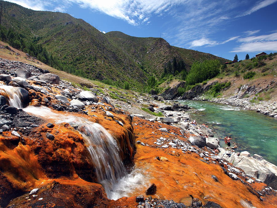 Kirkham hot springs, Idaho Photograph by Alex Nikitsin Pixels