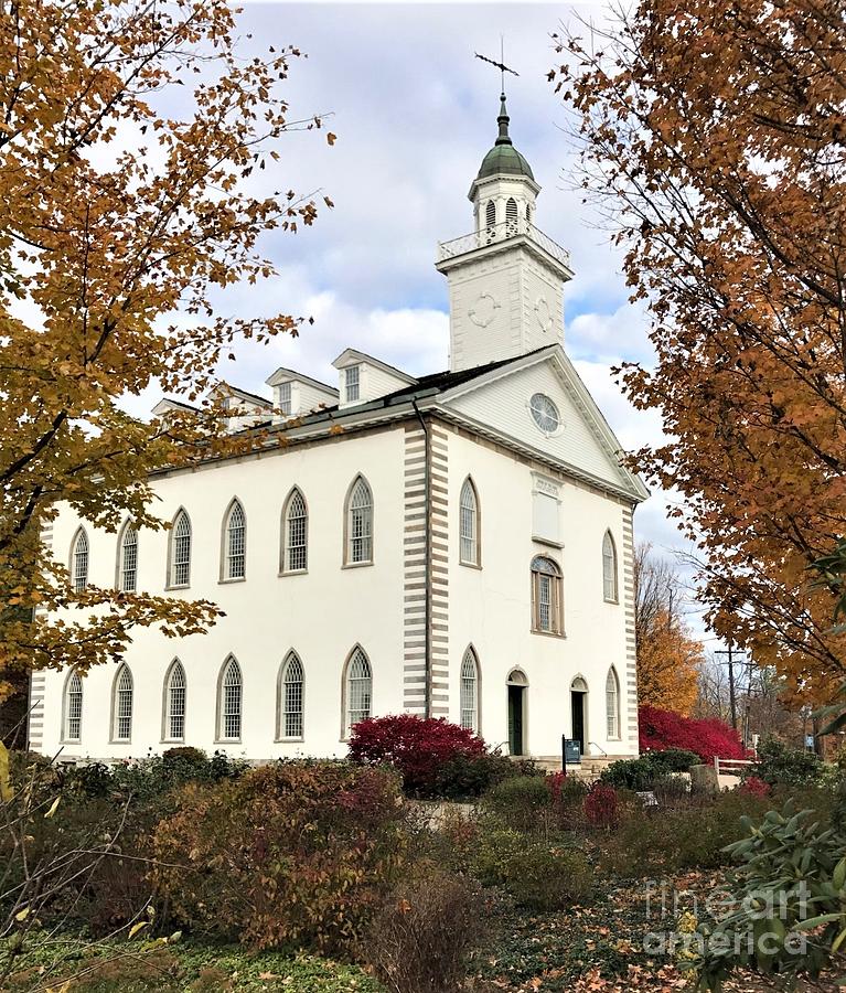 Kirtland, Ohio, Kirtland Mormon Temple Photograph by Kenneth B Foster ...