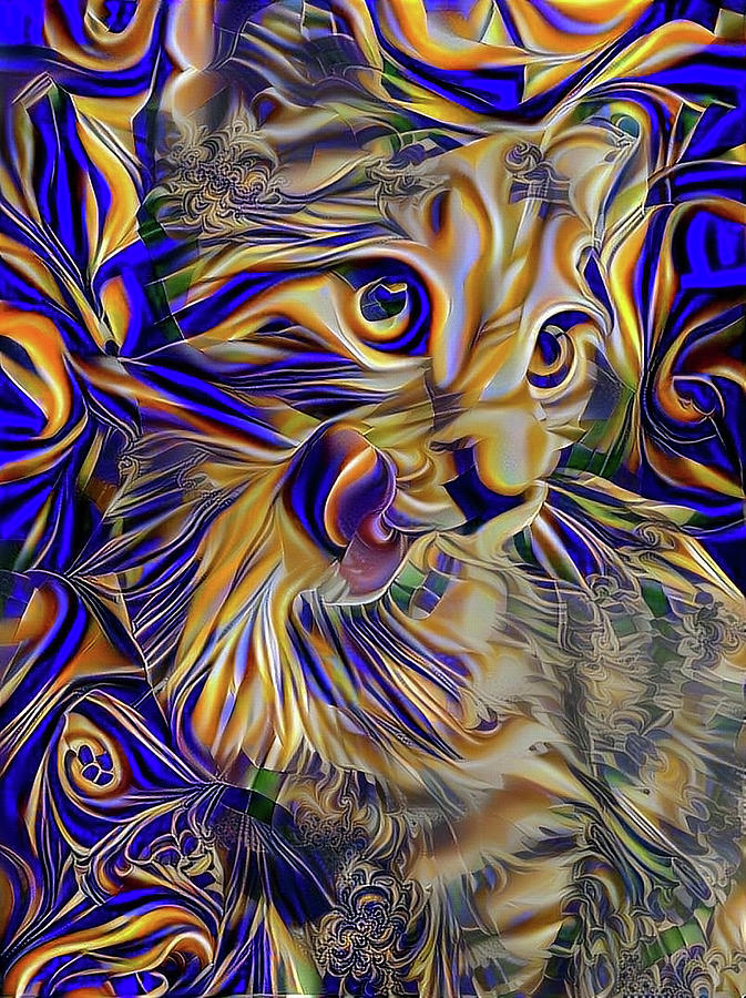 Kitten #1 Digital Art by Bruce Rolff
